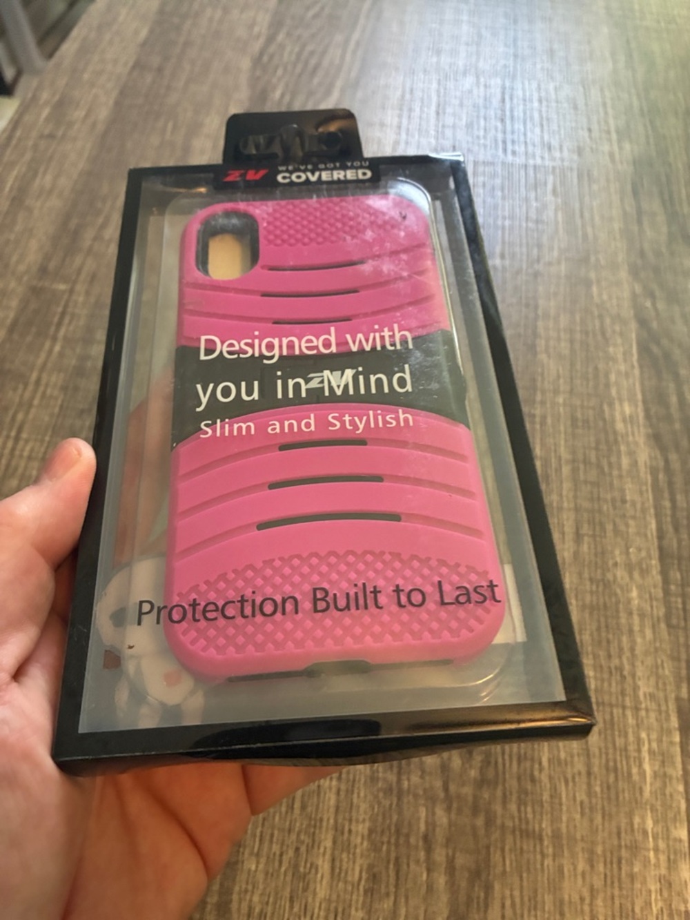 Slim Textured Pink Phone Case for Everyday Protection - Picture 4 of 4